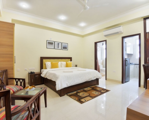 Studio Apartments in Gurgaon for rent. Book studio apartments in gurgaon for corporates, vacation rentals & medical tourism.